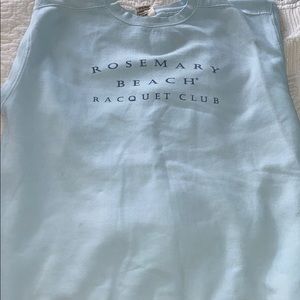 Rosemary Beach Racket Club sweatshirt
